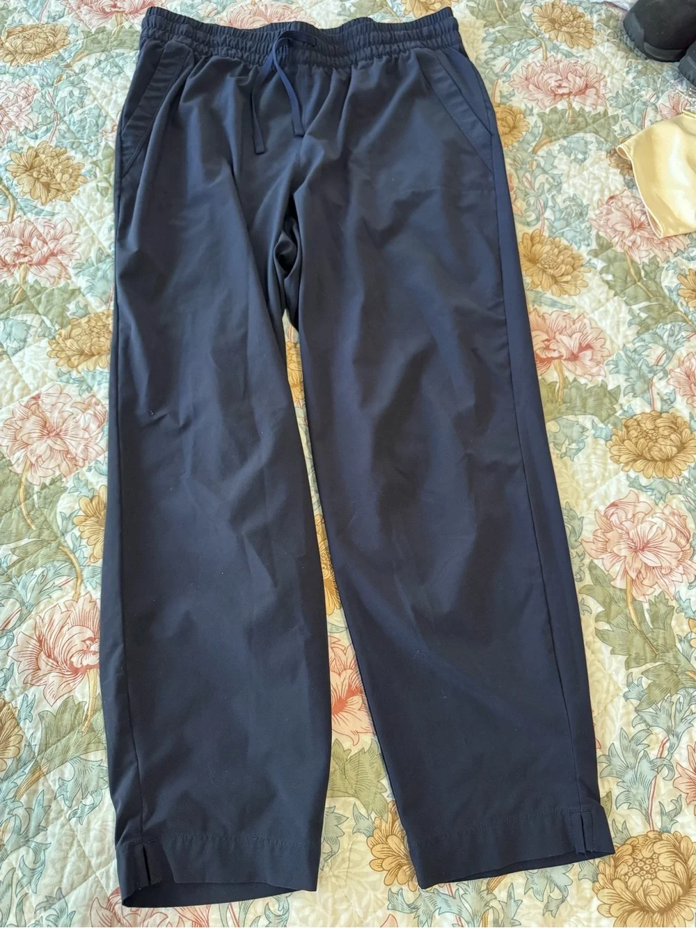 Talbots Navy Drawstring Pants - Picture 1 of 7